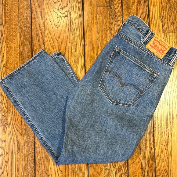 Levi's 501 Original Fit Denim Jeans W 40 L 29 Men's - Picture 1 of 9